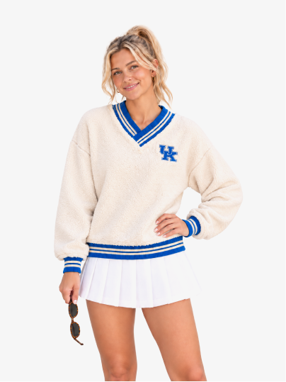 Kentucky - Sherpa V Neck
