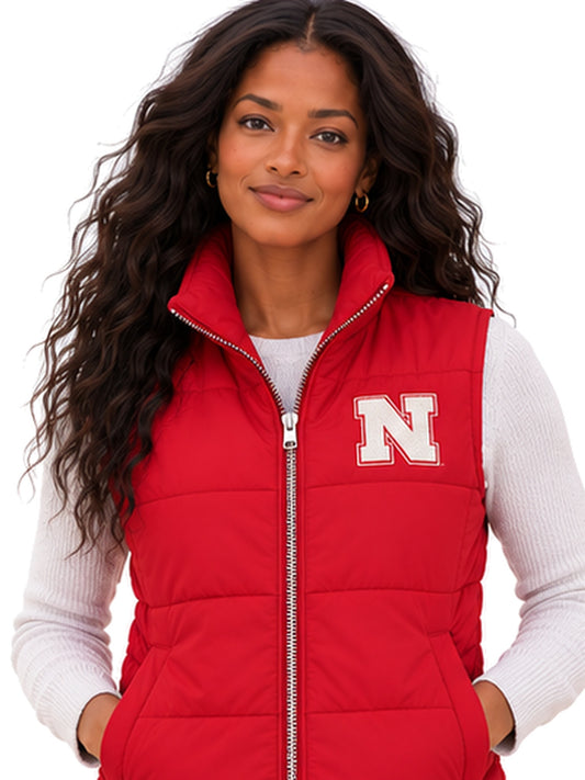 g/g Nebraska Cornhuskers Puffer Vest